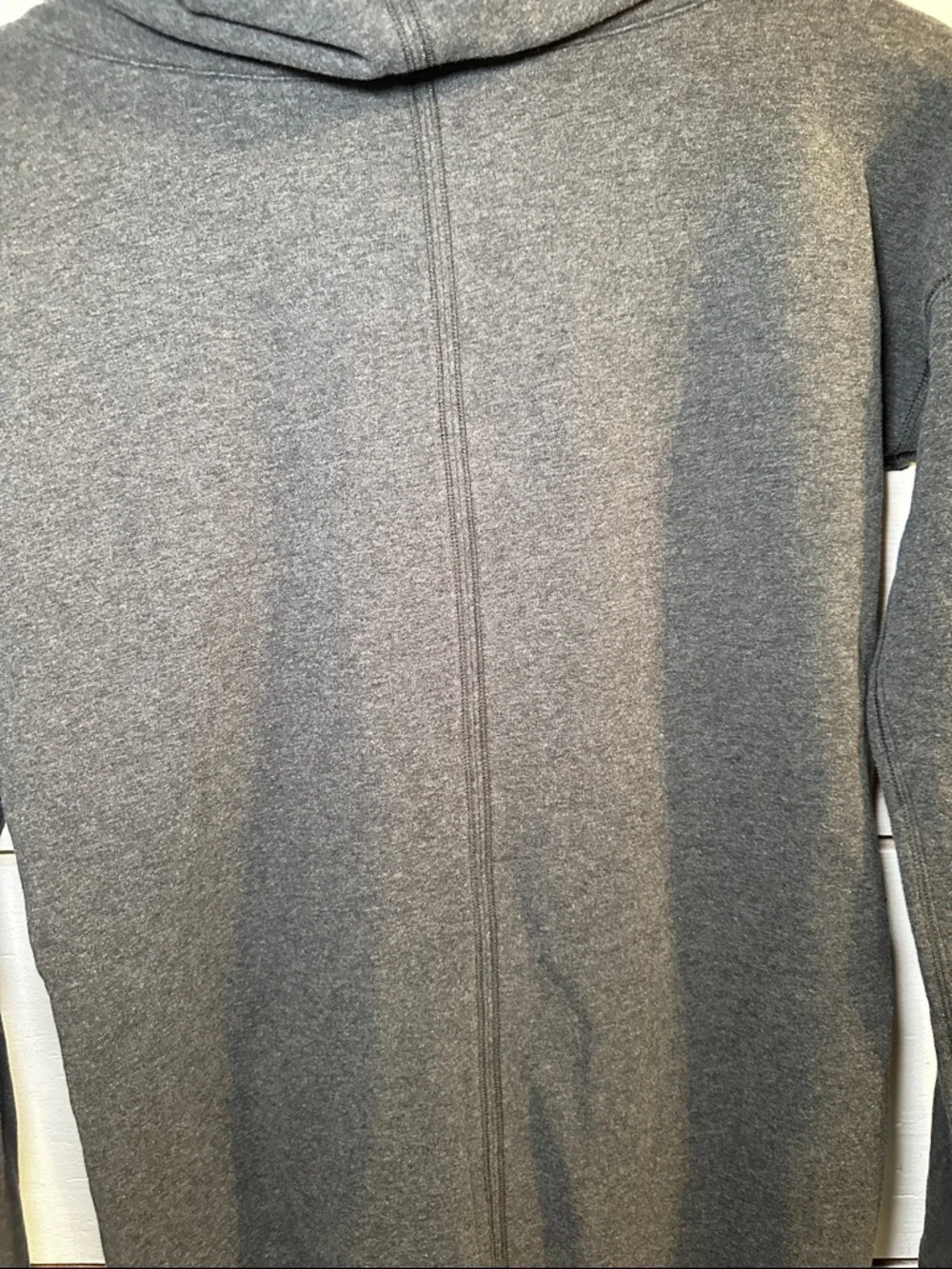 Lululemon Womens Stress Less Hoodie Heathered Dark Gray - Picture 7 of 16